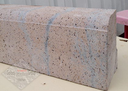 Andezit taşı kuruyunca renk solusyonu birbirine yakın olur.