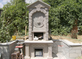 ANDEZİT ŞÖMİNE BARBEKÜ -1