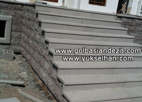 Andezit Basamak ve Duvar kaplaması