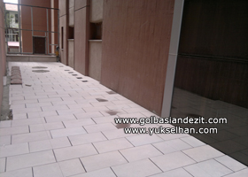 Ebatlı Andezit Yer Döşemesi