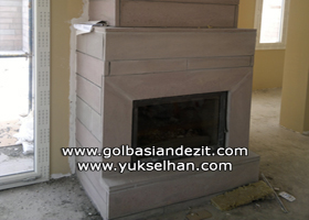 Andezit Şömine Uygulaması