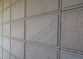 Özel Uygulama - Andezit duvar kaplaması.