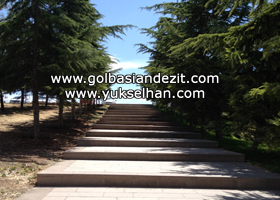 Andezit Yer Döşemesi ve Basamak Çalışması - Ankara