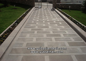 Andezit Mucartalı ve Düz Yer Döşemesi.