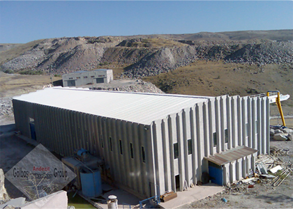 Andezit Taşı Üretim Yapan Fabrikamız