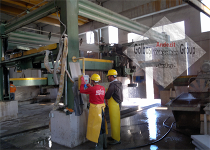 Andezit Taşı Üretim Yapan Fabrikamız