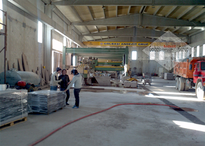 Andezit Taşı Üretim Yapan Fabrikamız